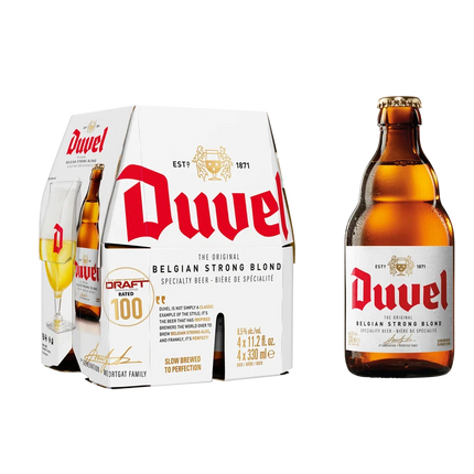 DUVEL BELGIAN ALE 11.2oz 4PK