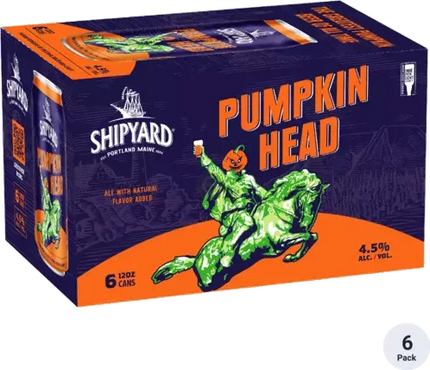 SHIPYARD PUMPKIN HEAD 6PK 12OZ CAN