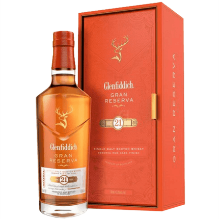 GLENFIDDICH - 21 YR GRAN RESERA 80 Proof 750 ml - Wine barrel Plus