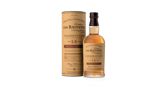 BALVENIE CARIBBEAN CASK 14YR 200ML 86 PROOF