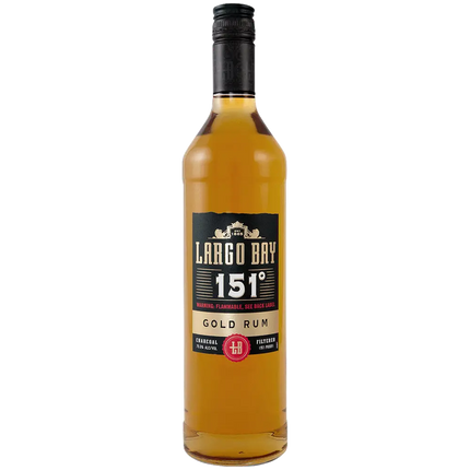 LARGO BAY 151 GOLD RUM 151 Proof 750 ml