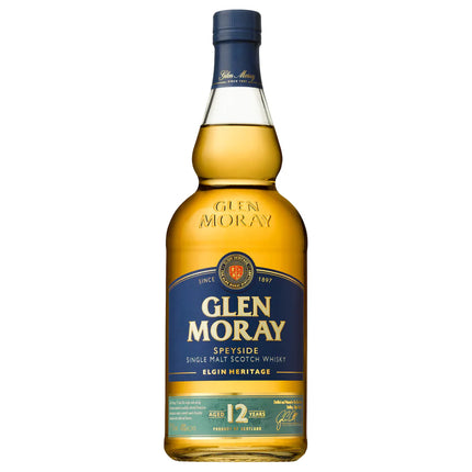GLEN MORAY SINGLE MALT 12YR 750ML 80 PROOF