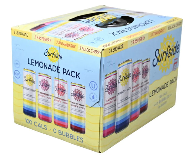 SURFSIDE LEMONADE VARIETY 12PK 12OZ CAN