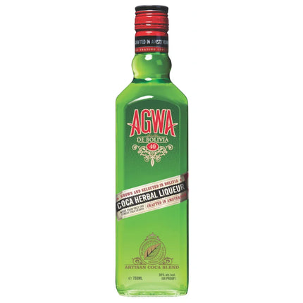AGWA DE BOLIVIA COCA LEAF LIQ 60 Proof 750 ml