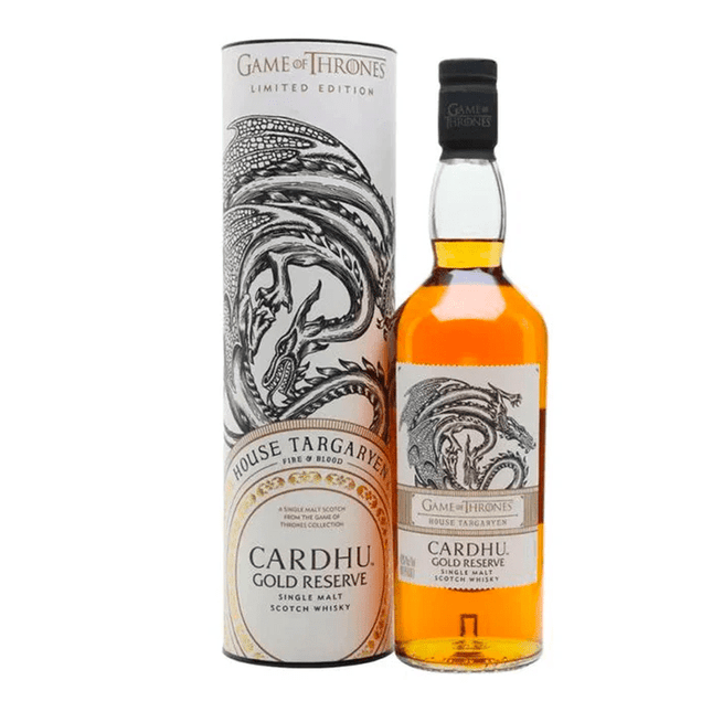 CARDHU GOLD RESERVE OF THRONES 80 Proof 750 ml - Wine barrel Plus