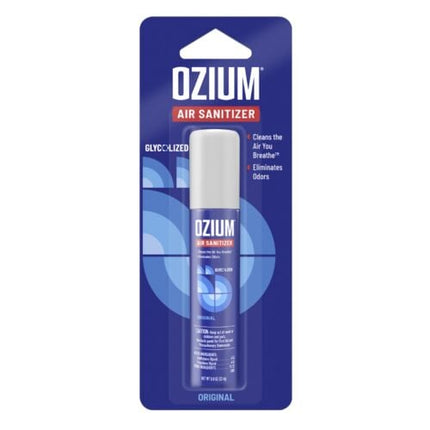 Ozium 0.8 oz. Air Sanitizer & Odor Eliminator for Homes, Cars, Offices and More, Original Scent