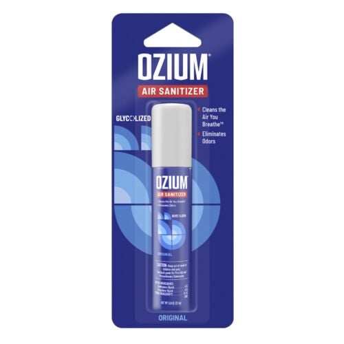 Ozium 0.8 oz. Air Sanitizer & Odor Eliminator for Homes, Cars, Offices and More, Original Scent