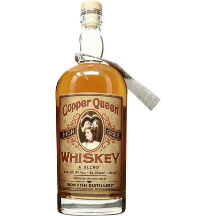 IRON FISH COPPER QUEEN BOURBON 86 Proof 750 ml