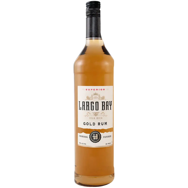 LARGO BAY GOLD RUM 80 Proof 750 ml