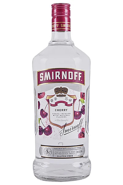 SMIRNOFF CHERRY 70 Proof 1750 ml