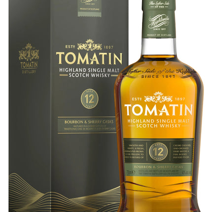 TOMATIN-12 YR 86 Proof 750 ml