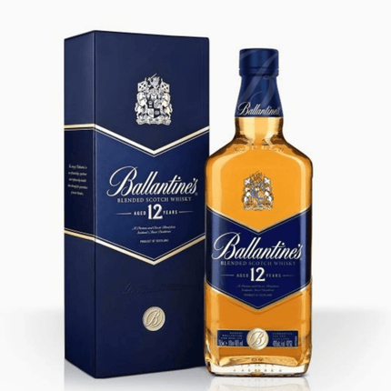 BALLANTINE'S - 12 YR 80 Proof 750 ml - Wine barrel Plus