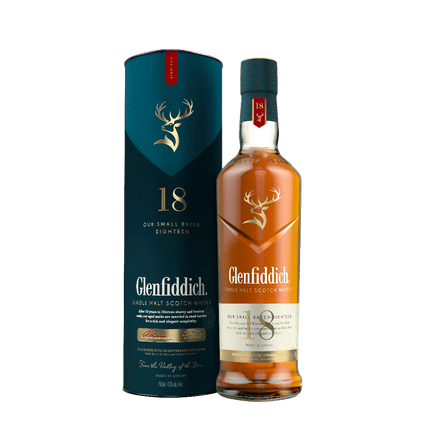 GLENFIDDICH - 18 YR 86 Proof 750 ml - Wine barrel Plus
