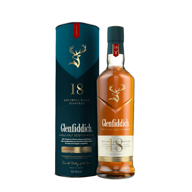 GLENFIDDICH - 18 YR 86 Proof 750 ml - Wine barrel Plus