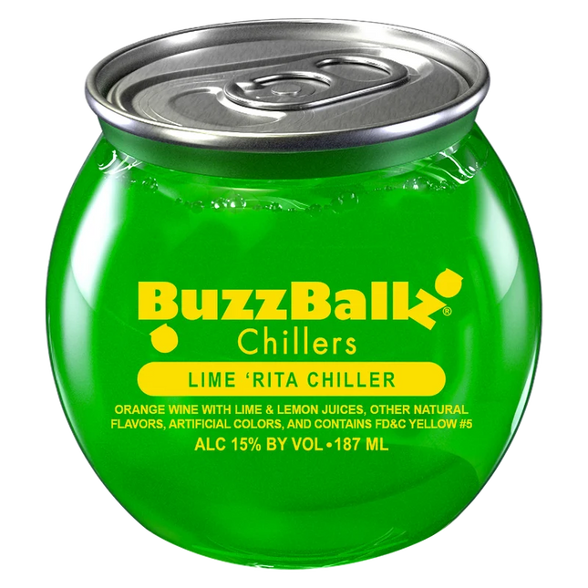 BUZZBALLZ LIME 'RITA CHILLER' 187ML
