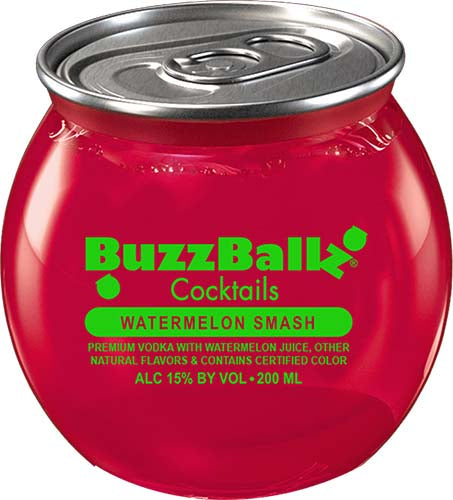 BUZZBALLS CHILLERS WATERMELON SMASH 187ML