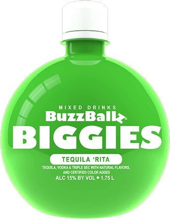 BUZZBALLZ BIGGIES TEQ RITA PL 30 Proof 1750 ml