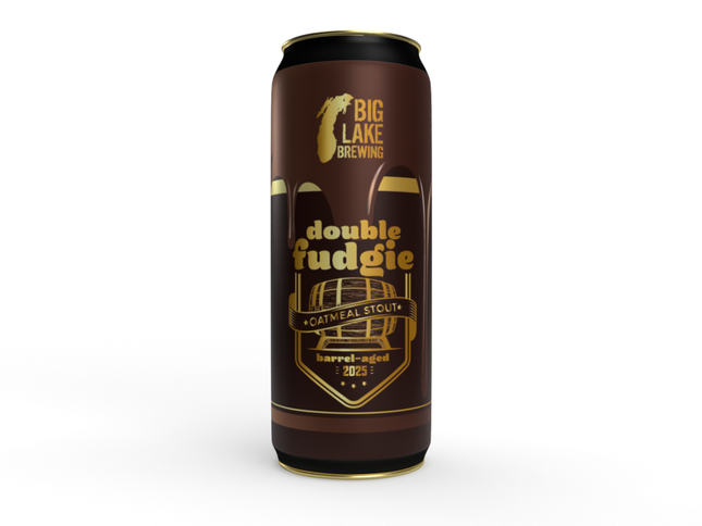 BIG LAKE BOURBON BARREL AGED DOUBLE FUDGIE 4PK CAN