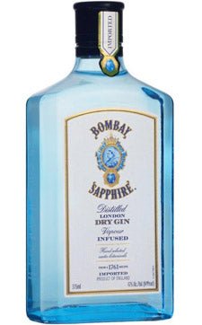 BOMBAY SAPPHIRE (ENG) FLASK 94 Proof 375 ml - Wine barrel Plus