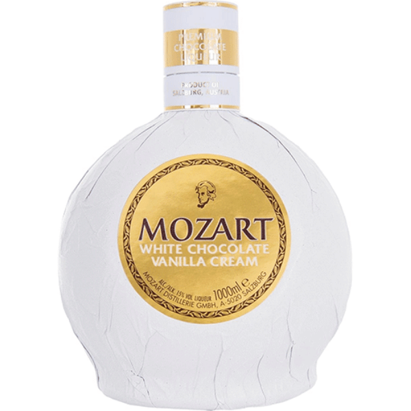 MOZART WHITE CHOCOLATE CREAM 375ML 30 PROOF - Wine barrel Plus