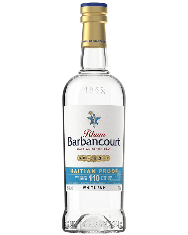 RHUM BARBANCOURT WHITE 750ML 110 PROOF - Wine barrel Plus