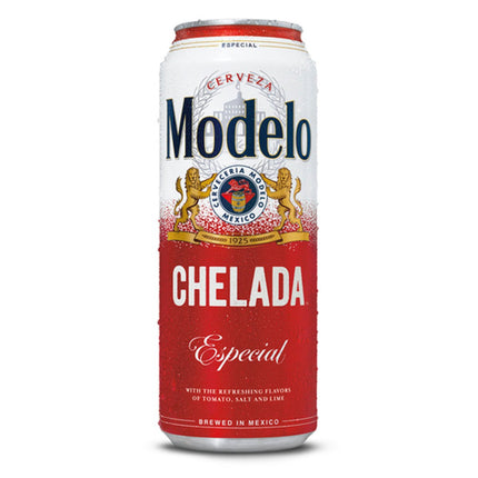 MODELO CHELADA 1pK 24OZ CAN - Wine barrel Plus