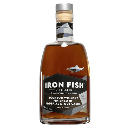 IRON FISH BRRL STRGTH STOUT 115 Proof 750 ml - Wine barrel Plus