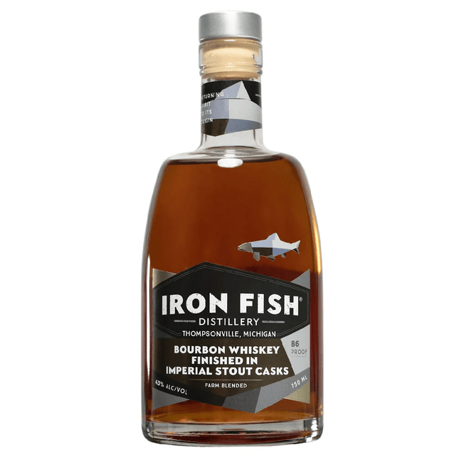 IRON FISH BRRL STRGTH STOUT 115 Proof 750 ml - Wine barrel Plus