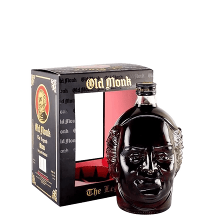 OLD MONK THE LEGEND RUM 80 Proof 1000 ml - Wine barrel Plus