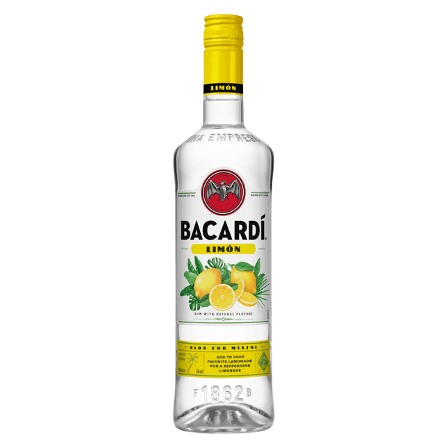 BACARDI LIMON PLASTIC BOTTLE 70 Proof 750 ml - Wine barrel Plus