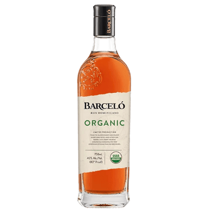 BARCELO ORGANIC RUM 80 Proof 750 ml - Wine barrel Plus