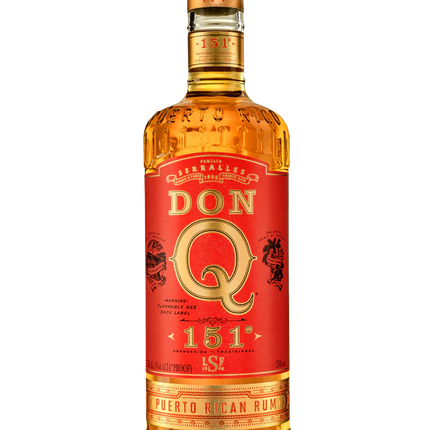 DON Q 151 151 Proof 1000 ml - Wine barrel Plus