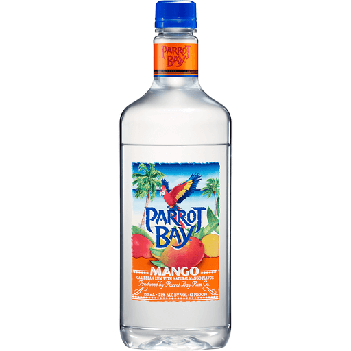 PARROT BAY MANGO RUM 42 Proof 750 ml - Wine barrel Plus