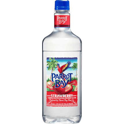 PARROT BAY STRAWBERRY RUM 42 Proof 750 ml - Wine barrel Plus