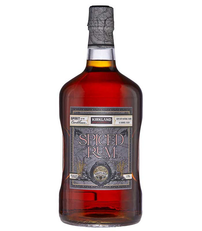 KIRKLAND SIGNATURE SPICED RUM (1750) 80 PROOF - Wine barrel Plus
