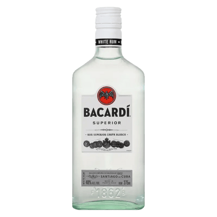 BACARDI SUPERIOR (P R) 80 Proof 375 ml - Wine barrel Plus
