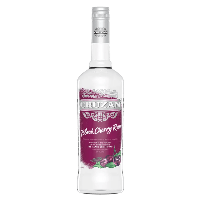 CRUZAN BLACK CHERRY 42 Proof 750 ml - Wine barrel Plus