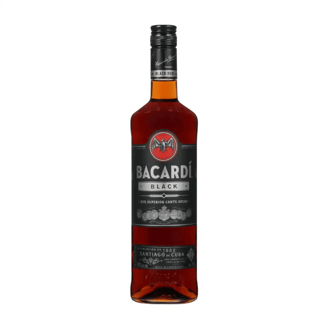 BACARDI BLACK 80 Proof 750 ml - Wine barrel Plus