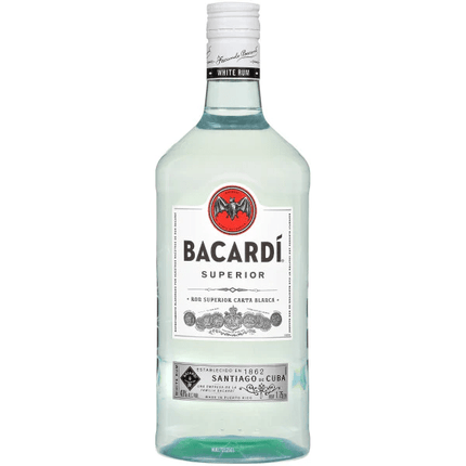 BACARDI SUPERIOR (P R) PL 80 Proof 1750 ml - Wine barrel Plus