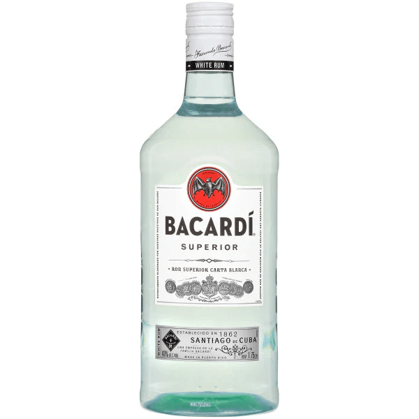 BACARDI SUPERIOR (P R) PL 80 Proof 1750 ml - Wine barrel Plus