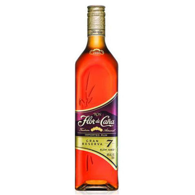 FLOR DE CANA GRAN RESERVA - 7YR 80 Proof 750 ml - Wine barrel Plus