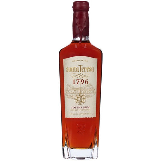 SANTA TERESA 1796 SOLERA RUM 80 Proof 750 ml - Wine barrel Plus