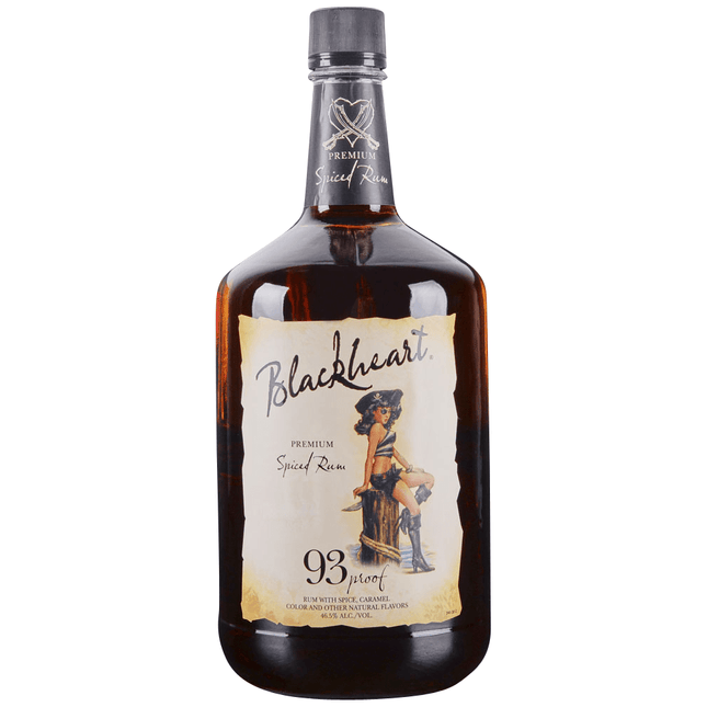 BLACKHEART PREMIUM SPICED 93 Proof 1750 ml - Wine barrel Plus