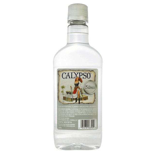 CALYPSO SILVER RUM 80 Proof 750 ml - Wine barrel Plus