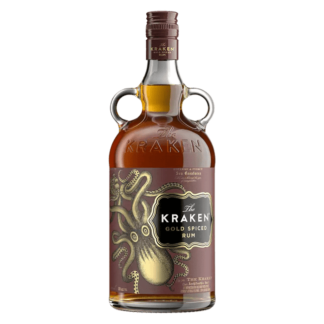 KRAKEN GOLD SPICED RUM 70 Proof 750 ml - Wine barrel Plus