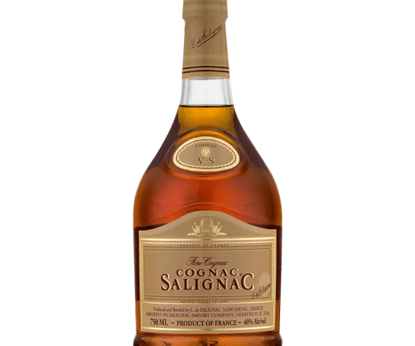 SALIGNAC V S Cognac 80 Proof 750ml - Fine French Spirit – Wine