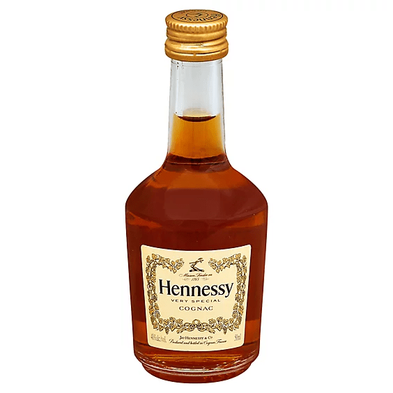 HENNESSY V S 80 Proof 50 ml - Wine barrel Plus