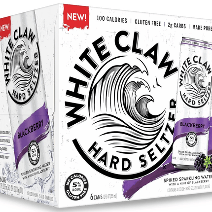 WHITE CLAW BLACKBERRY 6PK 12OZ CAN - Wine barrel Plus