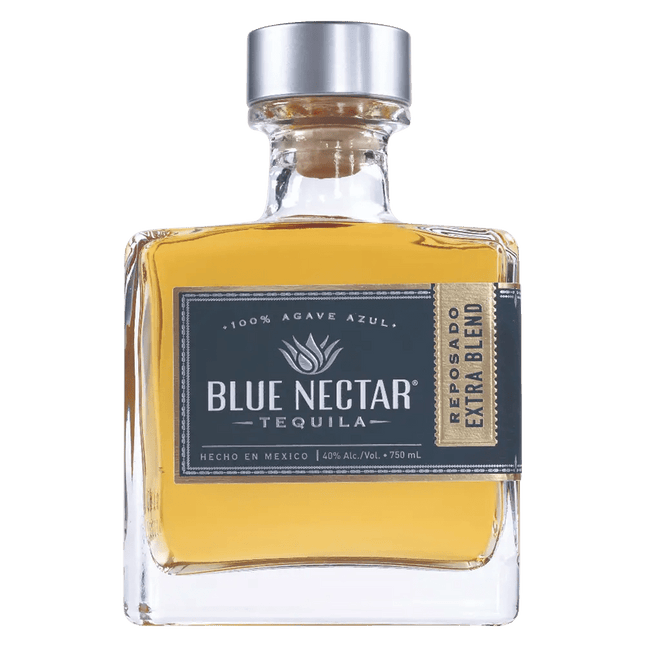 BLUE NECTAR TEQUILA REPOSADO EXTRA BLEND 750ML 80 proof - Wine barrel Plus