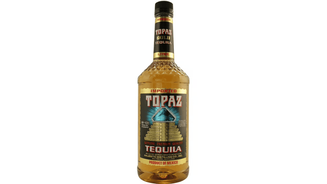TOPAZ GOLD TEQUILA 80 Proof 1000 ml - Wine barrel Plus